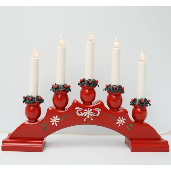 Star Trading 20085 Sanna Swedish Candelabra / Candlestick